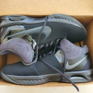 Nike Men's Air Visi Pro 6 Nubuck Basketball Shoe 'Black Anthracite' / 11M